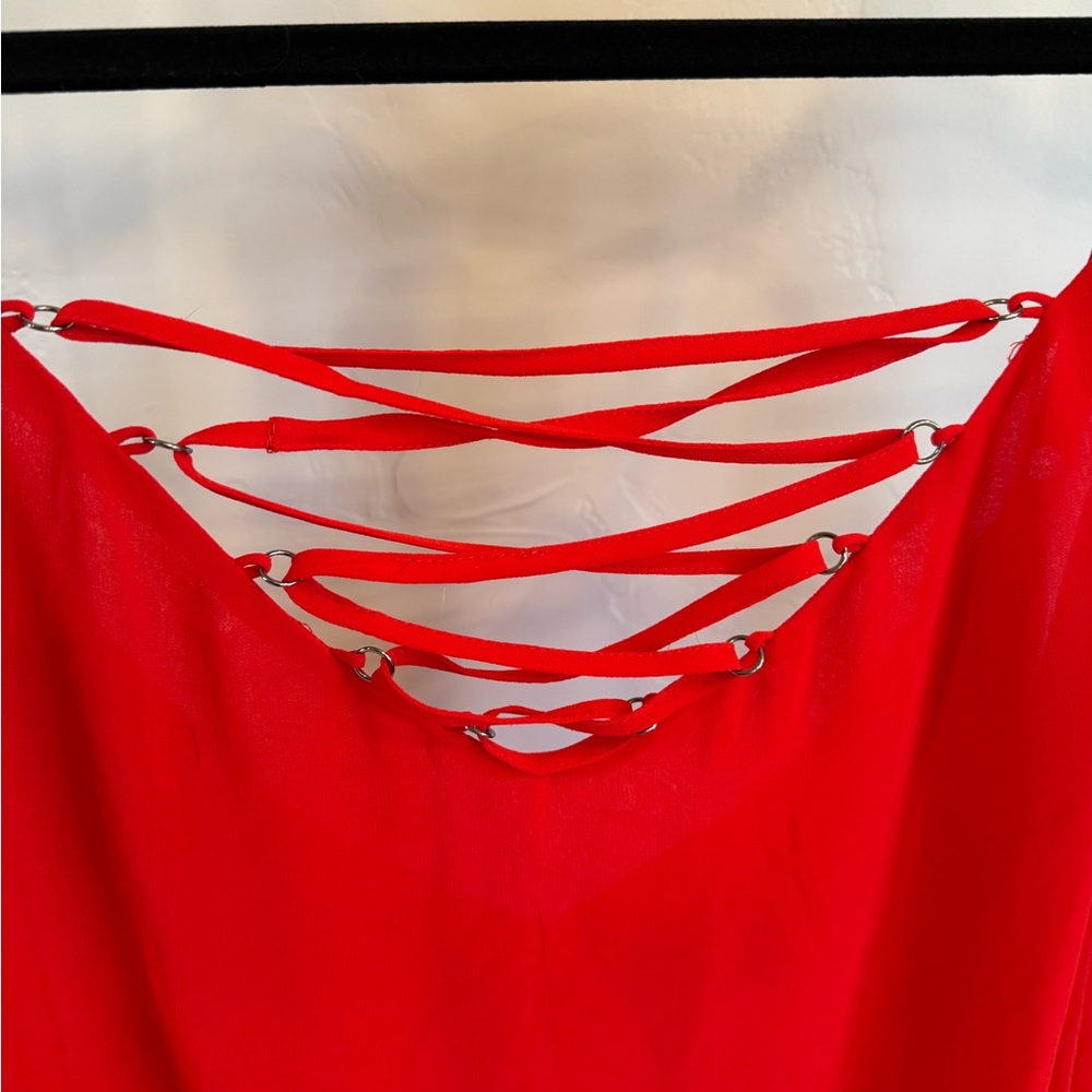 Torrid Red Strappy Camisole Top - Picture 3 of 3